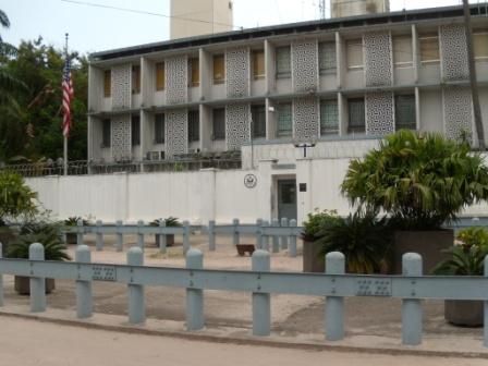 US embassy in the DRC capitol